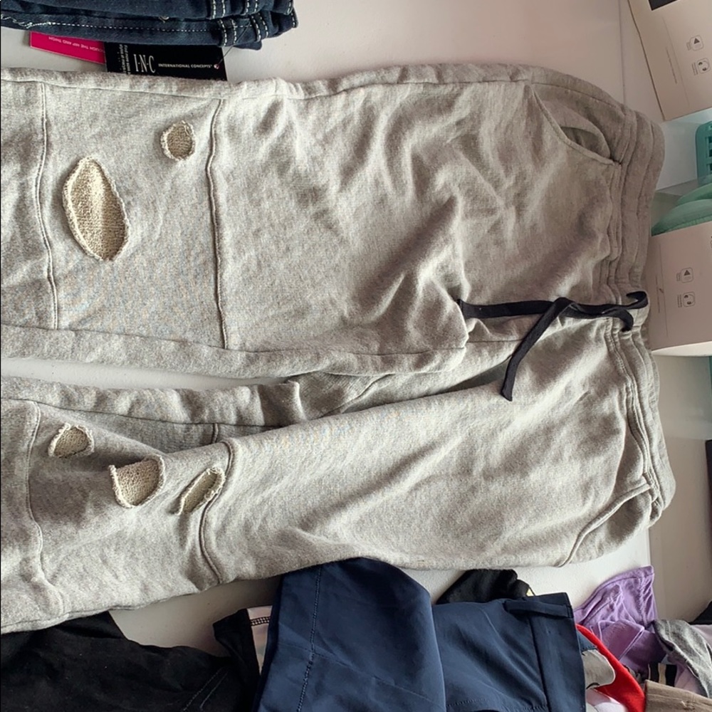 Material Girl grey sweat pants